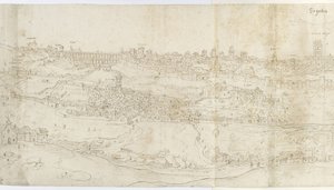 Vue panoramique de Ségovie depuis l